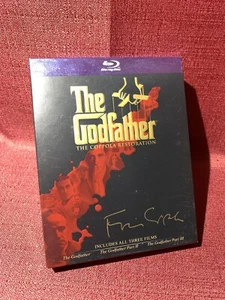 THE GODFATHER COLLECTION The Coppola Restoration Blu-Ray W/ Slipcase SHIPS FREE - Picture 1 of 11
