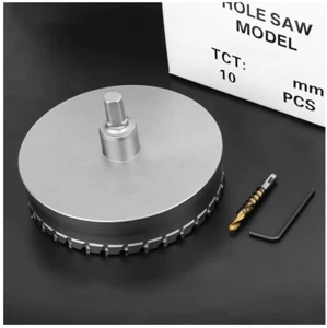 90 mm Durchmesser x 16 mm Tiefsäge Edelstahl T.C.T Lochbohrer Feder Metall - Bild 1 von 3