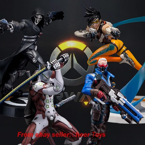 Year-end Sale Blizzard Overwatch Gaku Space Genji PVC Simulation Toys Model Cover