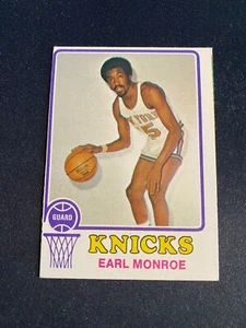 Baloncesto Topps 1973 #142 Earl Monroe!! ¡ENVÍO DE $1!! - Imagen 1 de 2