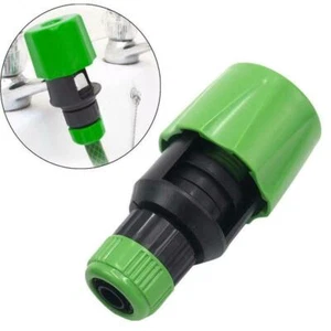 Kitchen Garden Hose Pipe Connector Rounds Square Mixer Adaptor Taps US - Picture 1 of 11