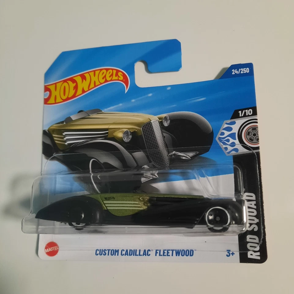 Hot Wheels Mattel 2025 Custom Cadillac Fleetwood 24/250 HW Rod Squad 1/10 - Immagine 1 di 1
