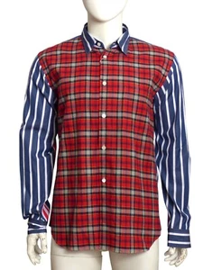 COMME DES GARCONS-NWT 2020 Fabric Block L/S Shirt, Size Medium - Bild 1 von 4