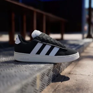 Adidas Grand Court Alpha  Shoe Black Footwear Trainer Sz 13 - | NWOB extra laces - Picture 1 of 11