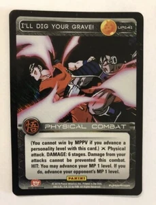 Dragon ball Z I’ll Dig Your Grave! Ultra Rare UR141 Panini Movie Collection Foil - Picture 1 of 2