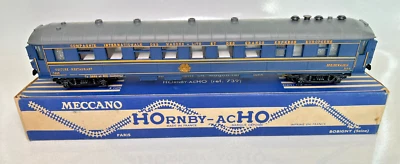 Coche restaurante Hornby Meccano HO #739 "Compagnie Internationale Des Wagon-Lits" Foto 1 de 4