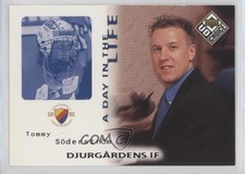 1998-99 Upper Deck UD Choice Swedish A Day in the Life Tommy Soderstrom #DL3