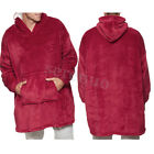 Oversized Blanket Hoodie Soft Fleece Long Hooded Snuggle Lounge Jumper UK Stock