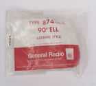 General Radio 874-EL-L 90-degree Elbow, 874 Locking Connectors, New