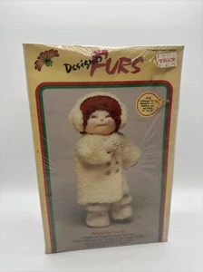 Top Drawer Quick Craft Kit - Doll Designer Fur Coat Kit - Shearling #56033 - NIB - Picture 1 of 4