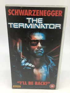 THE TERMINATOR - ARNOLD SCHWARZENEGGER - VHS VIDEO - 18 PAL VERSION - Picture 1 of 4