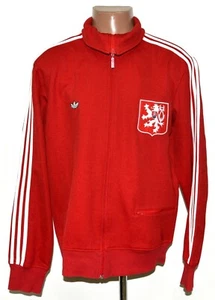 CHAQUETA DE FUTBOL DE LA SELECCIÓN NACIONAL DE CHECOSLOVAQUIA ADIDAS ORIGINALES TALLA L - Imagen 1 de 9