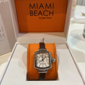 Glam Rock | Miami Beach | Art Deco Women's Watch | Swiss Made | Quartz MBD27233 - Picture 1 of 10