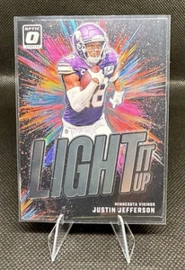 2024 Panini Donruss Optic - Light It Up Justin Jefferson #14 - Minnesota Vikings - Bild 1 von 2