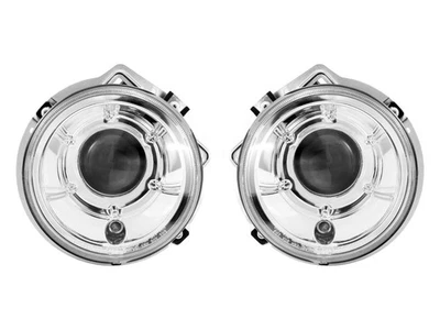 DEPO Chrome H7 Projector Size Headlight Set For 02-06 Mercedes Benz W463 G Class - Image 1 of 4