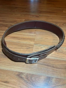 The George Lawrence Co. Ammunition Leather Belt 46" .38 Cal - Picture 1 of 11