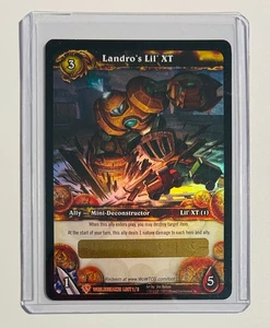 Tarjeta de botín sin usar World of Warcraft TCG Landro’s Lil’ XT - Imagen 1 de 2