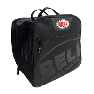 Bell Helmet & FHR Bag - Black (Heavy Duty, Velour Lined, Race & Rally) - Picture 1 of 1
