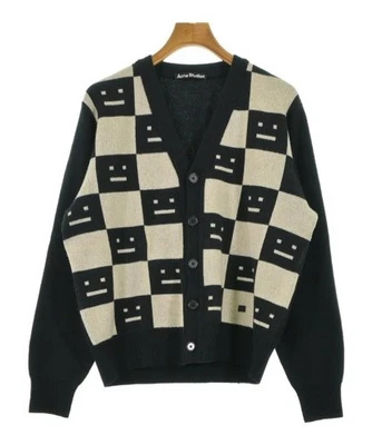 Acne Studios Cardigans BlackxIvory M 2200629455078 - Image 1 of 4