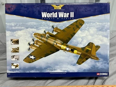 Corgi Aviation 1:72 Boeing B-17F Flying Fortress Memphis Belle AA33301 Aircraft - Image 1 of 4