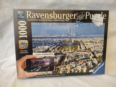 Rompecabezas de realidad aumentada Ravensburger vista aérea de París 1000 piezas Foto 1 de 4