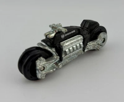 HOT WHEELS ~ MOTOCICLETA DODGE TOMAHAWK ~ Negra ~ Suelta Foto 1 de 4