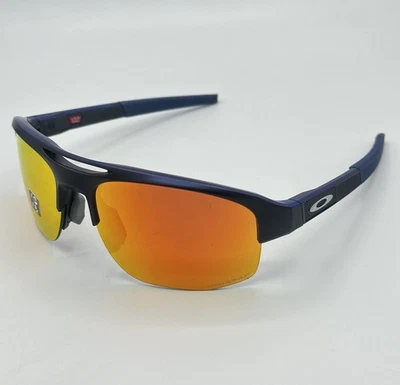 Óculos de sol Oakley Mercenary Tokyo azul desbotado Prizm rubi lente polarizada (autêntico) - Imagem 1 de 4