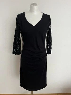 KAFFE feminines Kleid gefüttert Ärmel aus Spitze Gr. M 36 - Bild 1 von 4