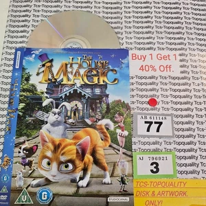 The house of magic DVD disc and artwork only. Save £s. Eco. - Picture 1 of 1