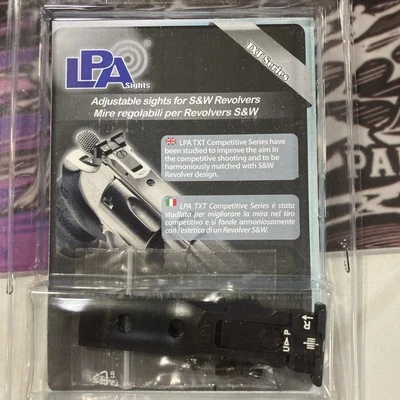 LPA Sights Adj. Aight For S&W TXT0407