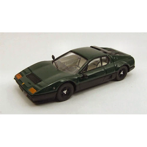 FERRARI 512 BB 1976 VERDE/NERO 1:43 Best Model Auto Stradali Modellino Nuovo - Immagine 1 di 1
