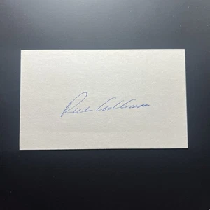 Richie Ashburn Signed Index Card JSA LOA - Picture 1 of 2