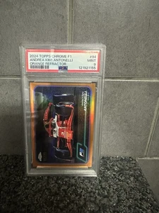 Topps 2024 Chrome F1 Andrea Kimi Antonelli Orange Refractor 06/25 - Bild 1 von 2