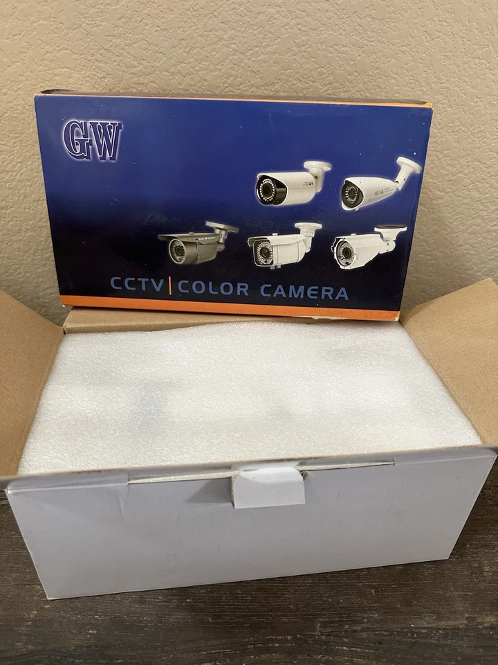 GW Security CCTV GW-801CVI IR Color Bullet Camera 720P 2.8-12mm  DC12V - Image 1 of 4