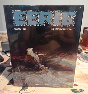 Dark Horse Eerie Archives Vol. 4 Hardcover HC, New and Sealed, OOP - Free Ship Foto 1 de 4