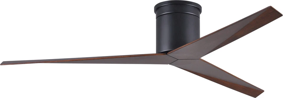Matthews Eliza Hugger 56" Ceiling Fan with Remote and Wall Control, Matte Black - Image 1 of 1
