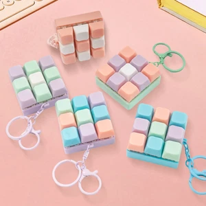9 Key Fidget Keyboard Toy Antistress Keychain for Boys & Girls Adults UK - Picture 1 of 9