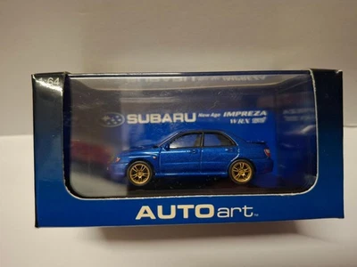 AutoArt 1/64 2001 Subaru impreza WRC STI (DV013) - Immagine 1 di 4