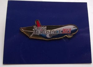 2012 Japan Aerospace SJAC Air Company Society Jet Airliner Aircraft Pin Badge - Picture 1 of 3