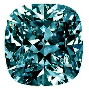 73.90 ct VVS1/HUGE VIVID BLUE CUSHION LOOSE MOISSANITE DIAMOND RING/PENDANT - Picture 1 of 1