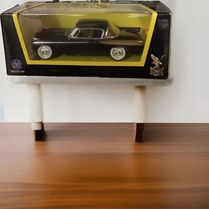 Road Signature - Black 1:43 Diecast 1958 Studebaker Golden Hawk - IN BOX! Riss. - Bild 1 von 9