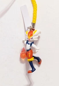 NEW Cinderace Pokemon TOMY Collectible Mini Figure, Charm, 1" Japan Gashapon - Picture 1 of 5