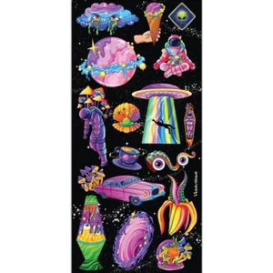 Violette Stickers - Space Jam - 1 Sticker Sheet for Stationary & More - Picture 1 of 4