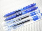 (Tracking No.)2 + 4 Refill Pentel Ener Gel Bln-105 0.5Mm Roller Ball Pen Blue
