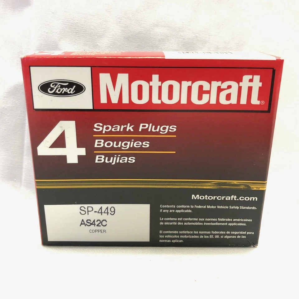 Motorcraft SP449 - Lote de 4 bujías de cobre Foto 1 de 1