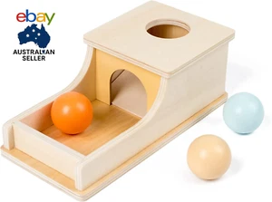 Object Permanence Box, Montessori Toys for 1 Year Old, Baby 6-12 Months, 2 Gifts - Picture 1 of 12