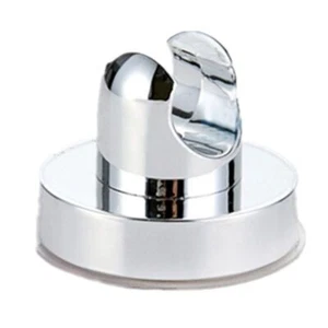 Nail-free Wall Mount Shower Bracket Suction Cup Shower Holder Height Adjustable - Picture 1 of 8
