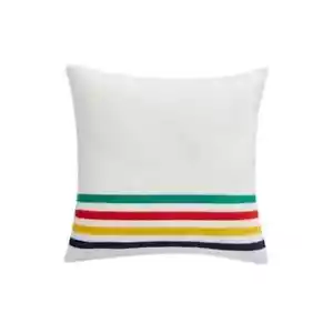 Canada Hudson’s Bay HBC Stripes Multi-Stripe Polar Fleece Kissen Kissen NEU Neu mit Etikett - Bild 1 von 3