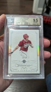 Kyle Schwarber RC /20 2015 National Treasure Collegiate Flawless Diamond BGS 9.5 - Picture 1 of 4