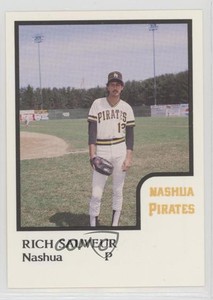 1986 ProCards Nashua Pirates Rich Sauveur